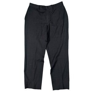 Todd Snyder Sutton Fit Wool Dress Pants Trousers Men's 31x28* Gray Flat Front